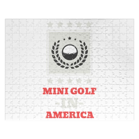 Mini Golf | Miniature Golf | Mini Golfer Jigsaw Puzzles