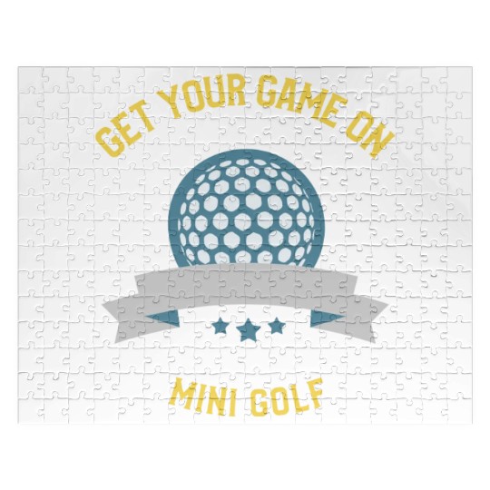 Mini Golf | Miniature Golf | Mini Golfer Jigsaw Puzzles