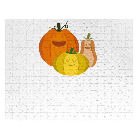 Halloween Vegetable Friends Jigsaw Puzzles