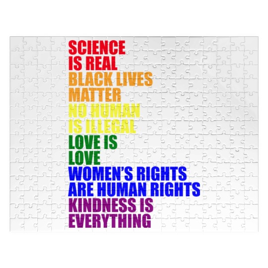 Science Is Real Jigsaw Puzzles