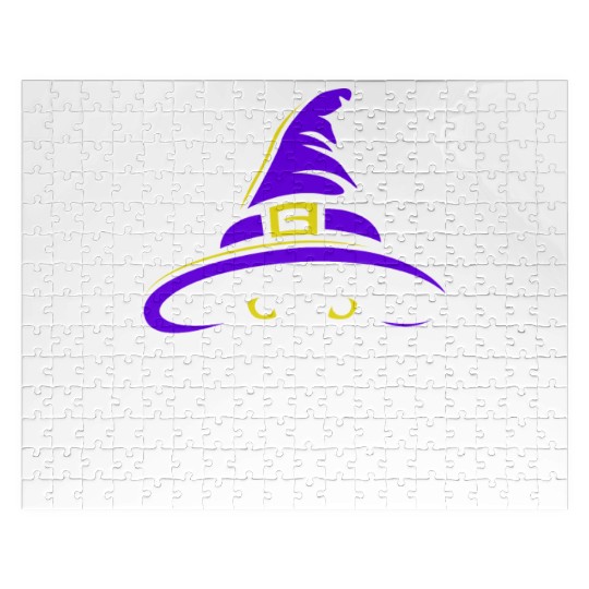 Witch Cat Jigsaw Puzzles