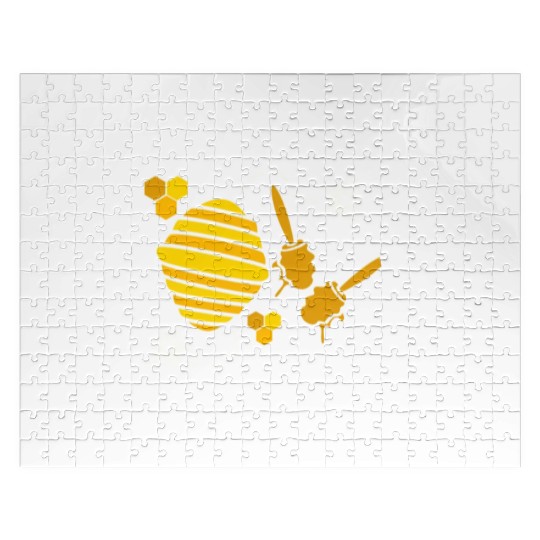 Save The Bees Bumblebee Love Bees Jigsaw Puzzles