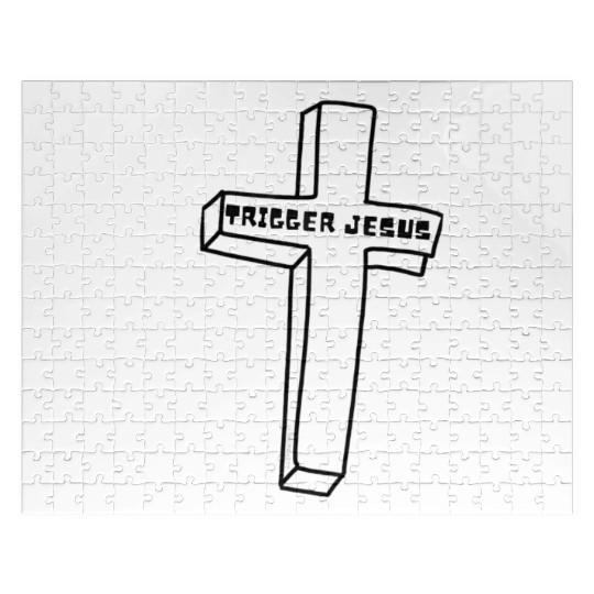 Trigger Jesus Affirmation By Abby Anime(c) Jigsaw Puzzles