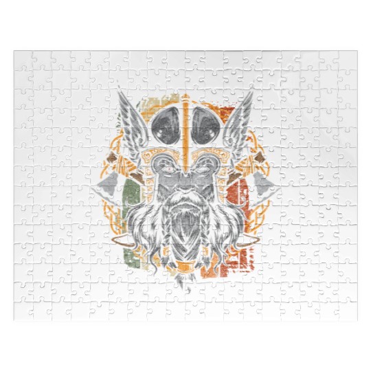 Odin Valhalla Symbol Jigsaw Puzzles