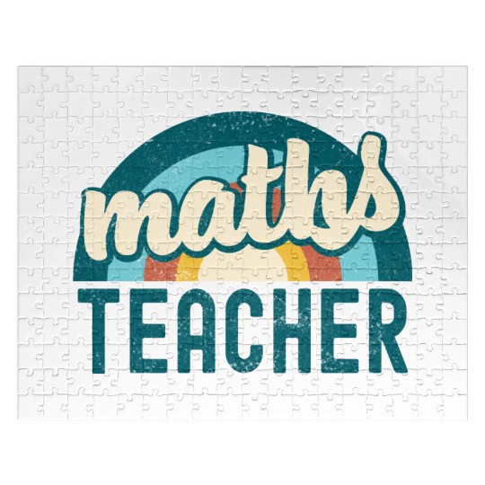 Math Teacher perfect gift for back to school Jigsaw Puzzles