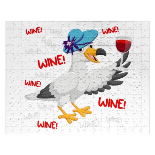 Seagull Jigsaw Puzzles Wine Lover North German Seagulls