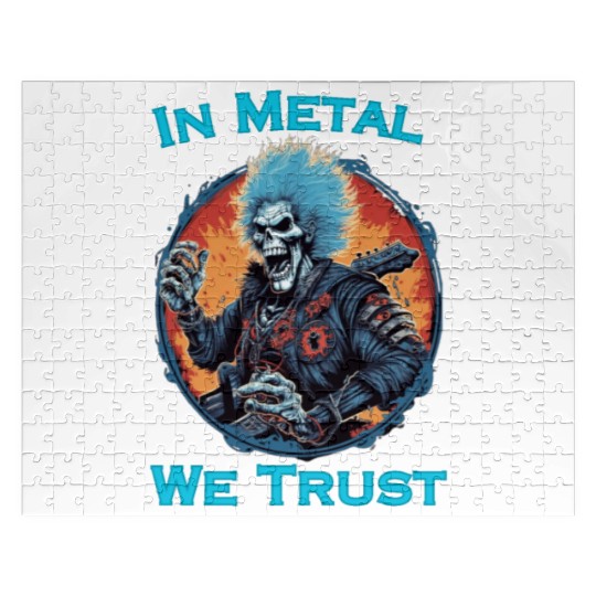 Embrace the power and passion of heavy metal with Jigsaw Puzzles