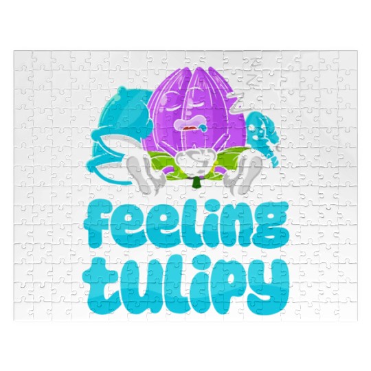 Tulip Gardening Cute Jigsaw Puzzles