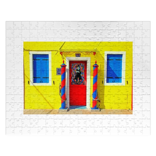 Windows of Venice Italy 1879 Jigsaw Puzzles