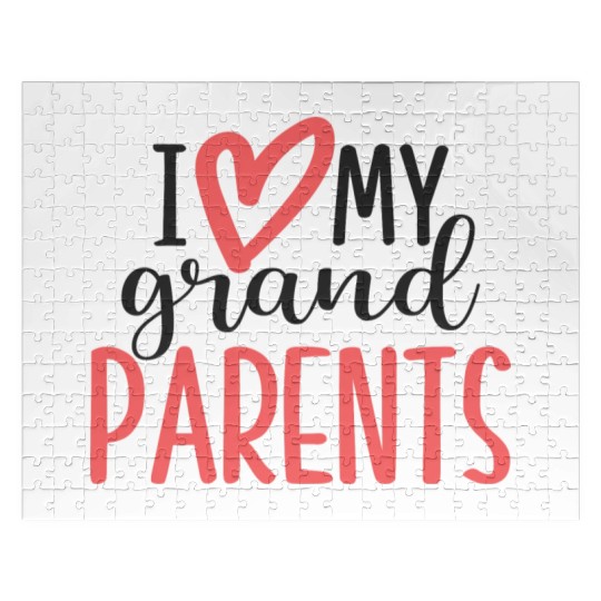 I love my grandparents Jigsaw Puzzles