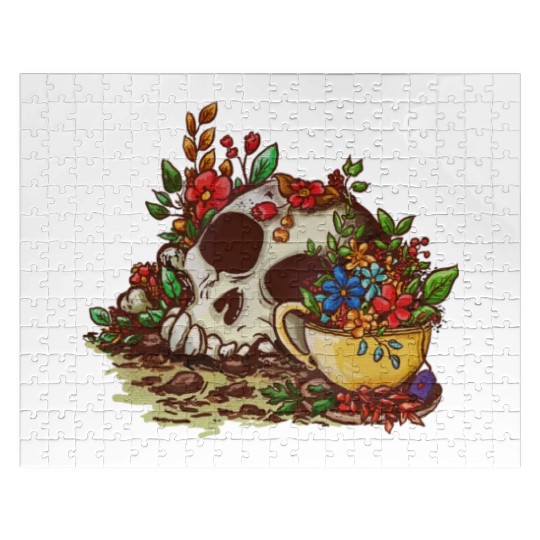 Skull Garden Jigsaw Puzzles
