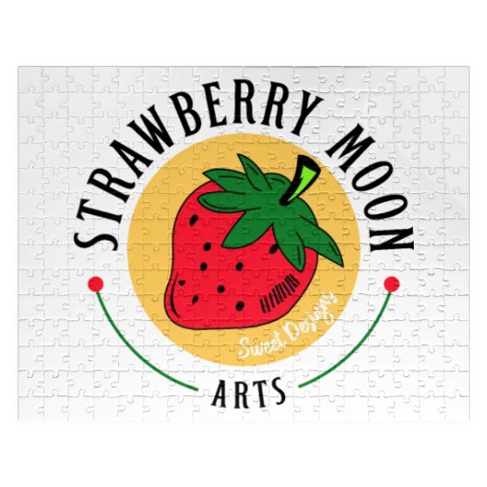 Strawberry Moon Arts, sweet designs Jigsaw Puzzles