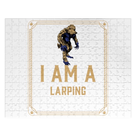 I Am A LARPing Werewolf Jigsaw Puzzles