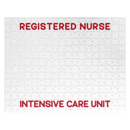 Icu Registered Nurse Hotal Rn Medical Intensive Jigsaw Puzzles