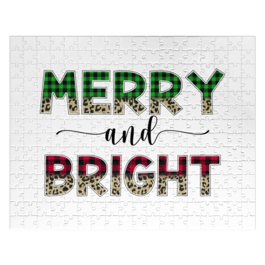 Merry and Bright Christmas Jigsaw Puzzles