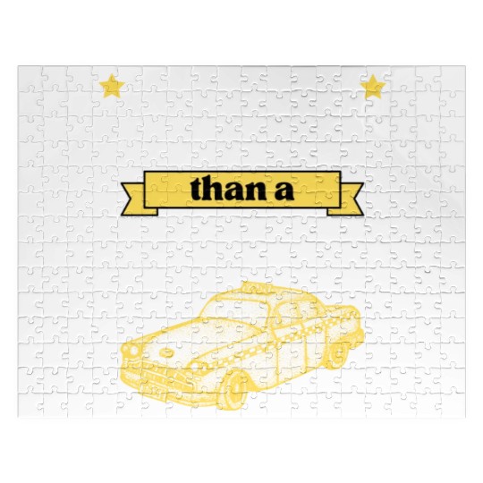 Taxi Ride Old Car Lover Jigsaw Puzzles