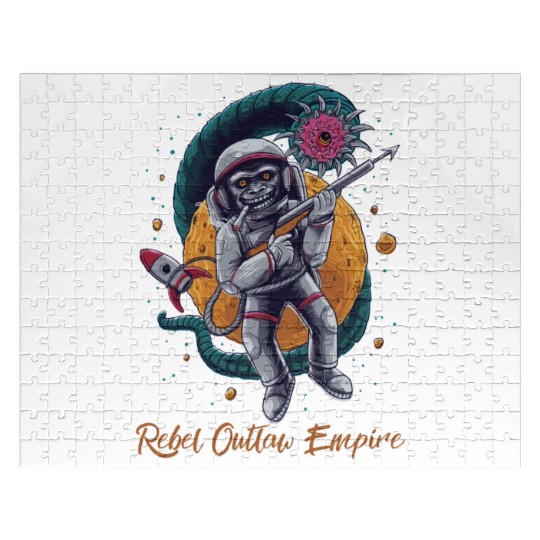Rebel Outlaw Empire - Rebel Monkey Jigsaw Puzzles