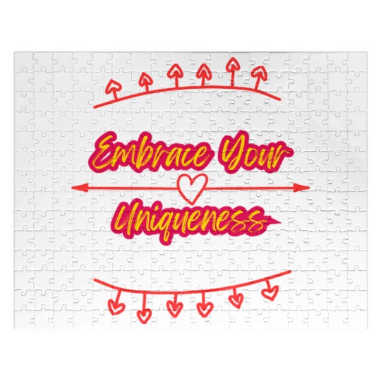 Self love -Embrace yourself Motivational Jigsaw Puzzles Jigsaw Puzzles