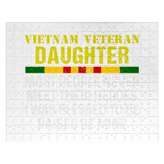 US Army Vietnam Veteran Daughter Jigsaw Puzzles