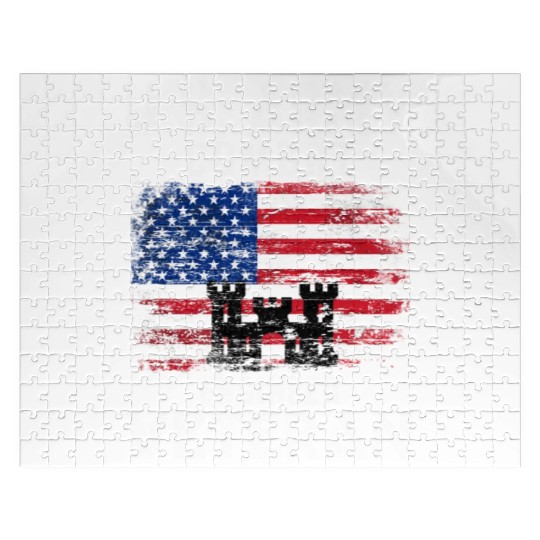 US Army Combat Engineer Veteran Jigsaw Puzzles