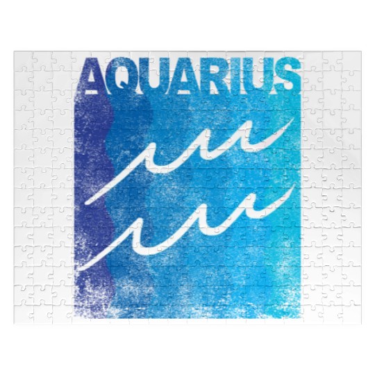 Zodiac Symbol Sign Aquarius Jigsaw Puzzles