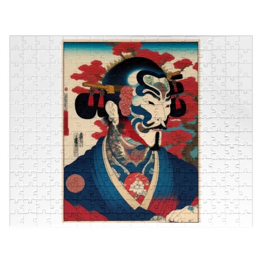 Yakuza Warriors of the Edo Night Jigsaw Puzzles