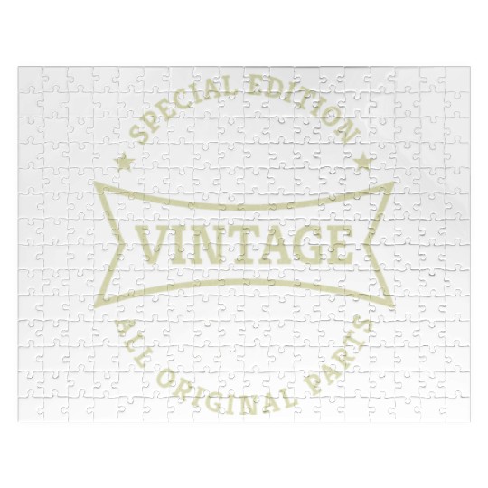 60th Birthday Gifts Born 1964 Vintage 60 Year Old Jigsaw Puzzles