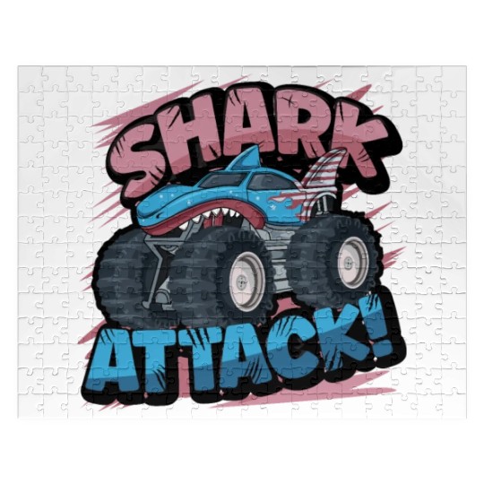 Monster Truck Shark Attack Week 2023 Jigsaw Puzzles