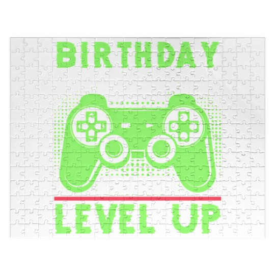 Timet O Level Up Gaming Quotes Jigsaw Puzzles