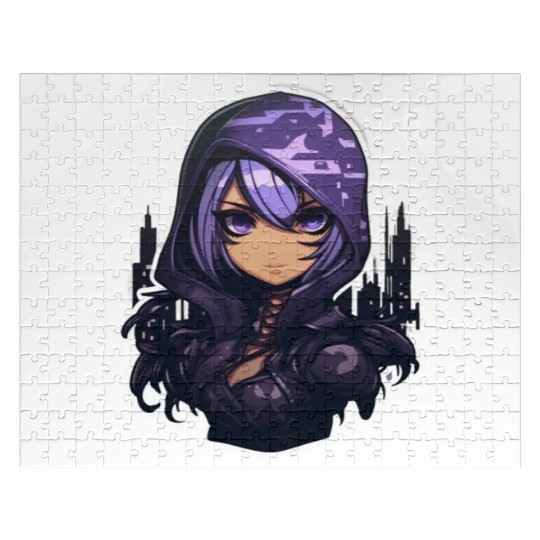 Cartoon Assassin Camouflage Jigsaw Puzzles