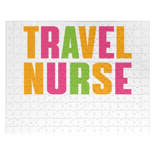 Travel Nurse Outfit Registered Nurse Jigsaw Puzzles