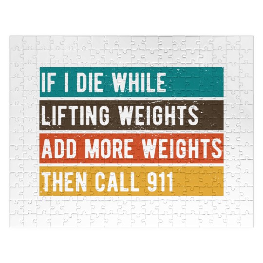 Weight Lifting Fitness Gym Jigsaw Puzzles