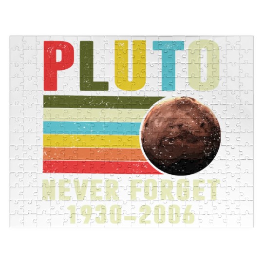 Pluto Never Forget 1930 2006 Jigsaw Puzzles