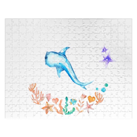 Dive The World Scuba Scuba Diving Ocean Lovers Jigsaw Puzzles