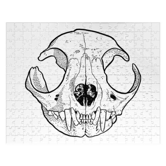 Cat Skull Jigsaw Puzzles