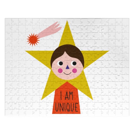 I Am Unique Words Of Affirmation Birthday Jigsaw Puzzles