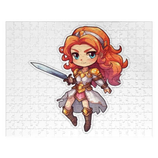 Warrior Princess Adventure Jigsaw Puzzles