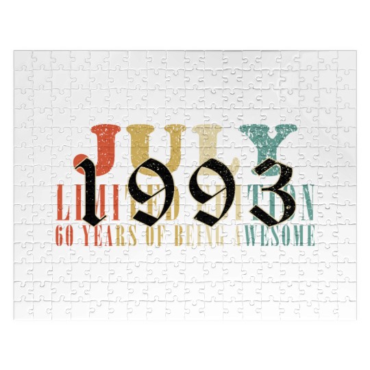 July 1993 Anniversary July 1993 July Jigsaw Puzzles