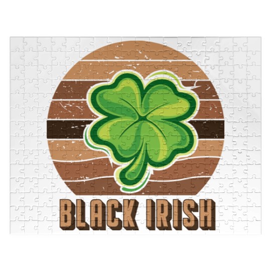 Patrick Day African Irish Jigsaw Puzzles