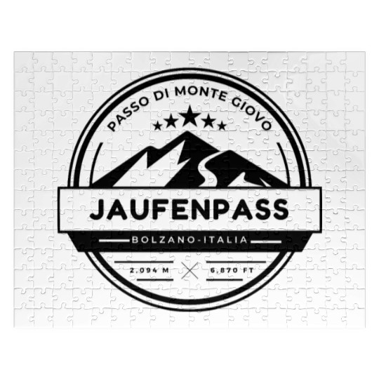 jaufenpass - passo di monte italian motorbike trip Jigsaw Puzzles