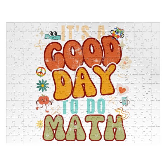 Back To School It's A Good Day To Do Math for Math Jigsaw Puzzles