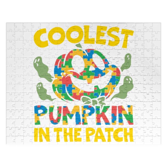 Autism Halloween Trick Or Treat Autism Awareness Jigsaw Puzzles