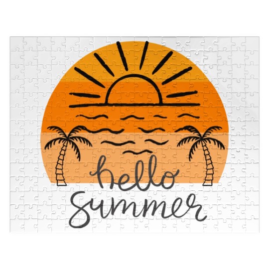 hello summer Jigsaw Puzzles