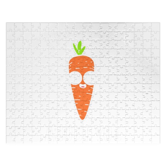 Carrot Pun Vegetable Farmer Jigsaw Puzzles