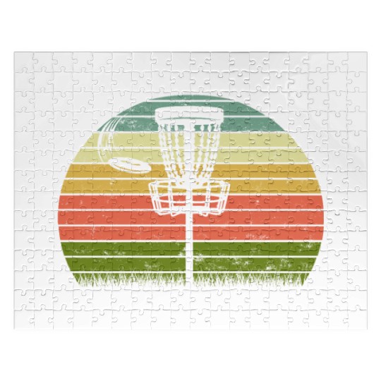 Ultimate Frisbee Frolf Disc Golf Flying Disc Sport Jigsaw Puzzles