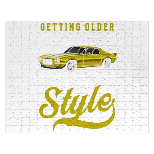 Classic Car Classic Old School Old Jigsaw Puzzles