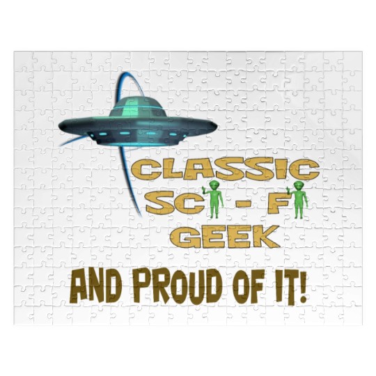 Classic Sci-Fi Geek! Jigsaw Puzzles