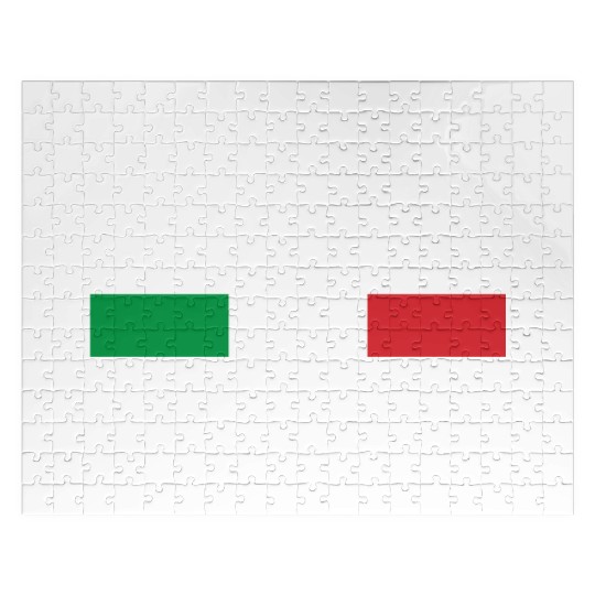 Saint Joseph's Day Jigsaw Puzzles, Got Zeppole Italy Flag
