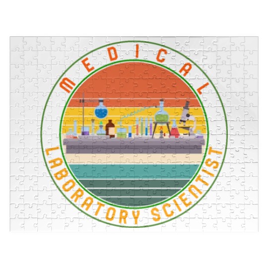 Science Jigsaw Puzzles, Medical Laboratory Scientist Jigsaw Puzzles,