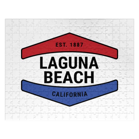 Fun Laguna Beach Ca Nautical Novelty Jigsaw Puzzles